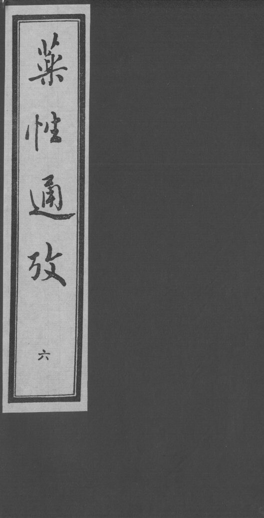 药性通考  6 封面