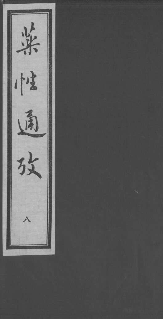 药性通考  8 封面