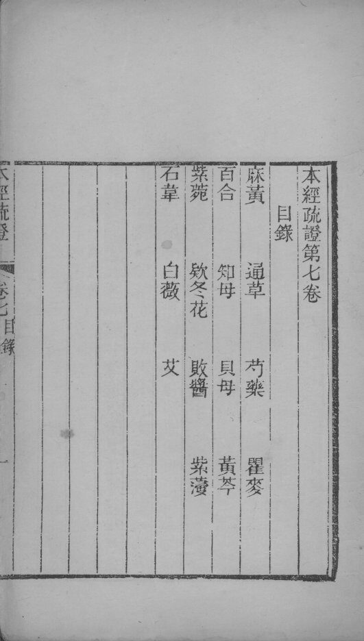 本经疏证  卷5-6 封面