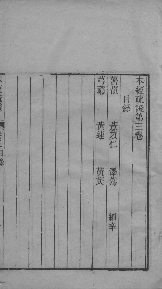 本经疏证  卷3-4 封面
