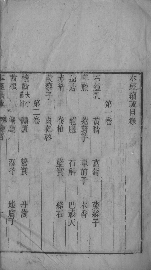 本经疏证  卷1-3 封面