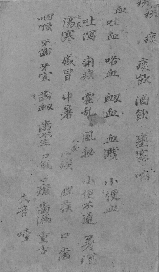 世斋百一选方之卷5-8 封面