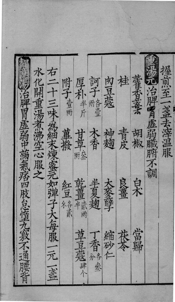 鸡峰普济方  卷11  下 封面