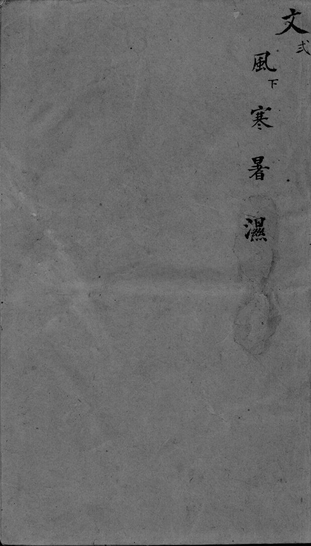 袖珍方  风寒暑温 封面