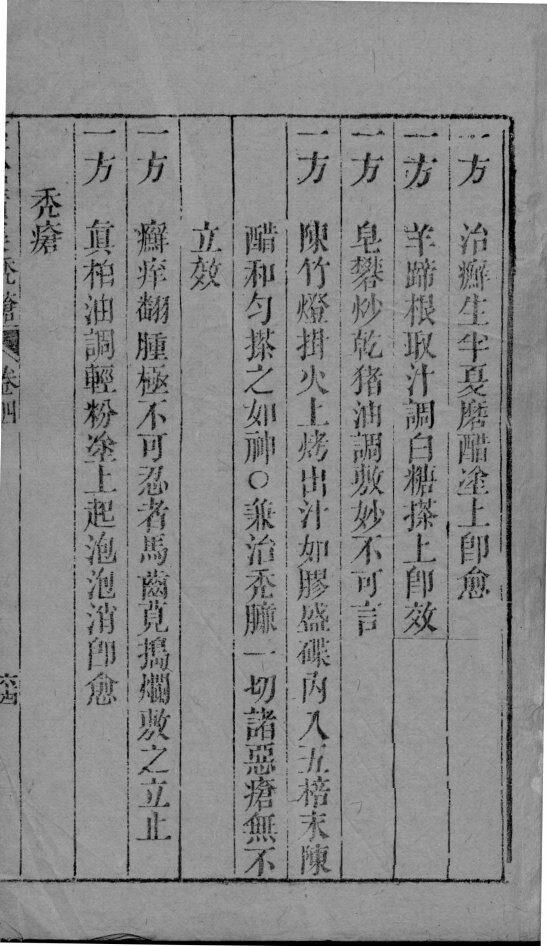 经验广集  卷4  终 封面