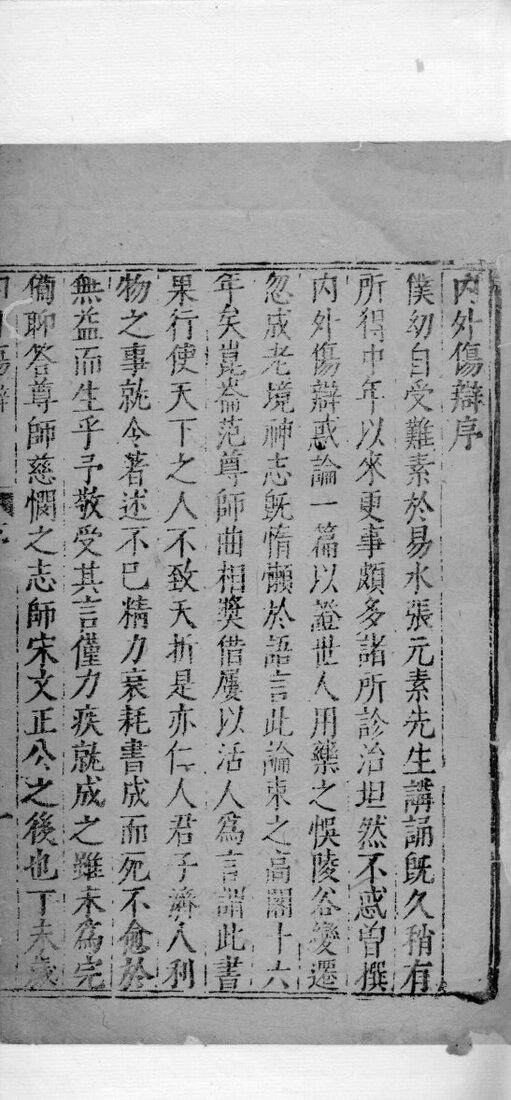 内外伤辨惑论  2  上 封面