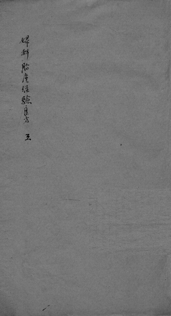 妇科胎产经验良方  3 封面