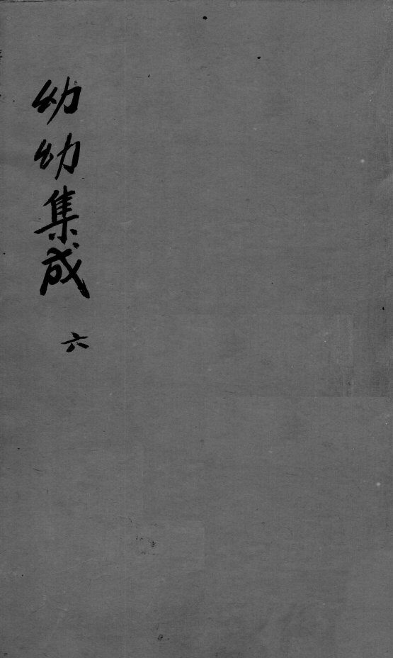 幼科集成  6 封面