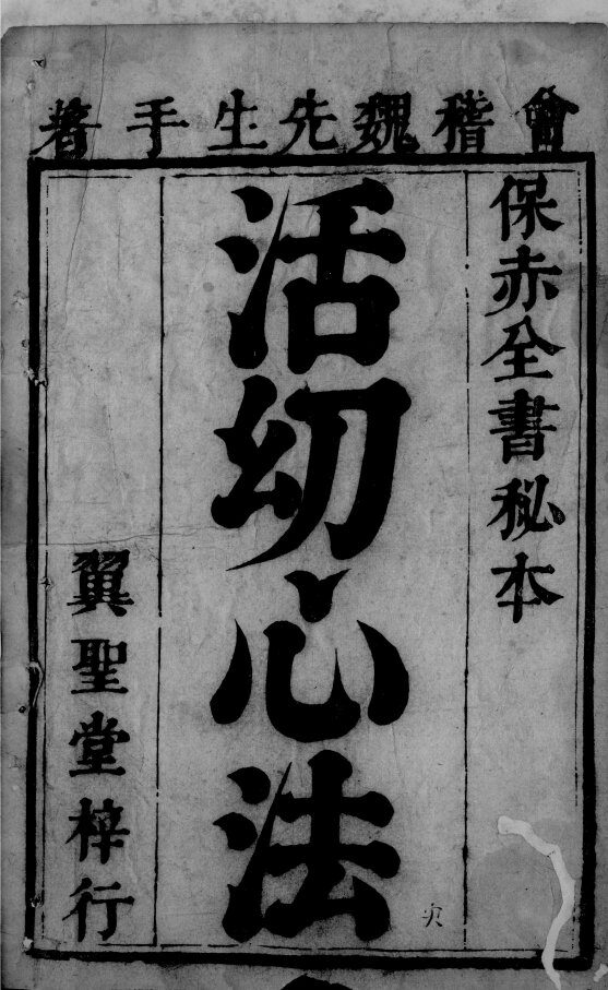 闻人氏痘疹论 封面