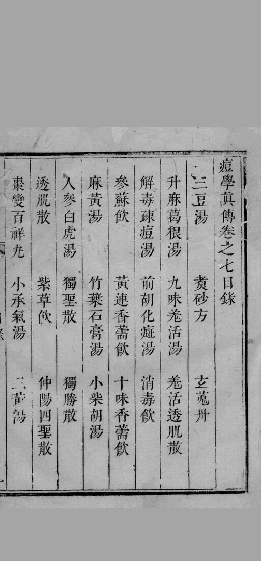 痘学真传  卷7 封面