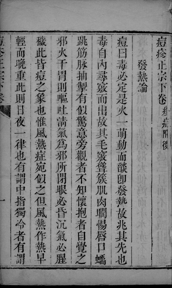 痘疹正宗  下 封面