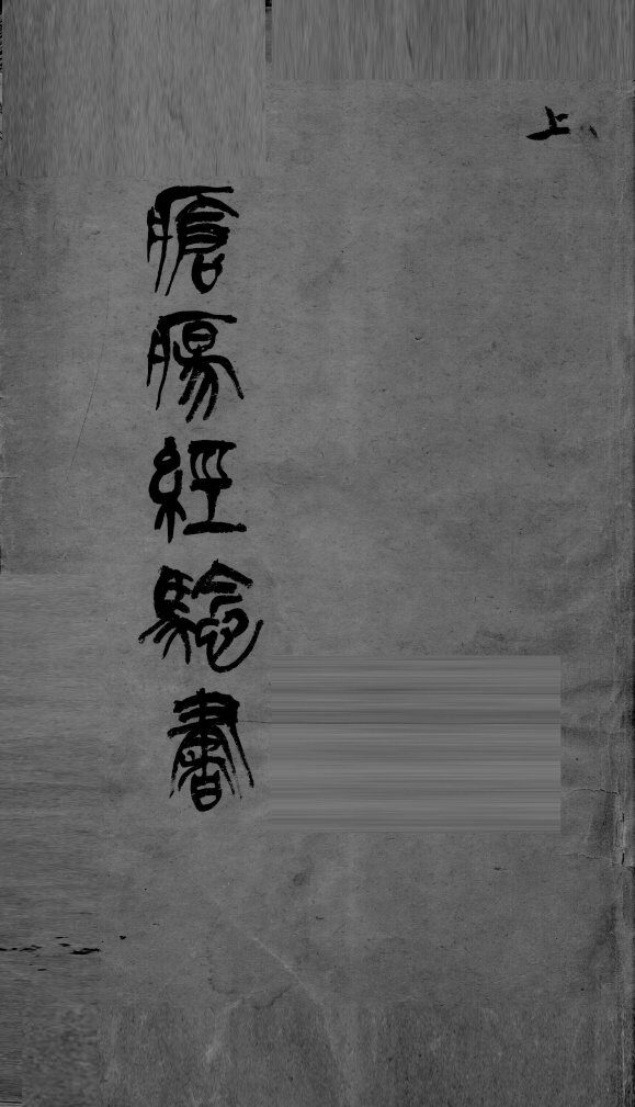 疮疡经验全书  卷1 封面
