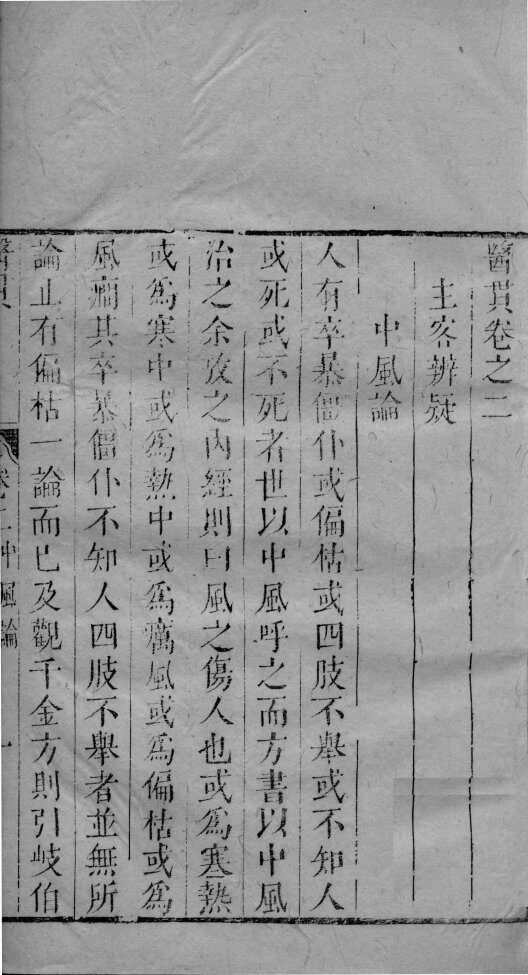 医贯  卷2 封面