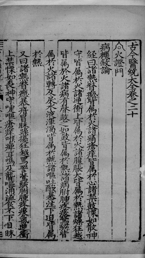古今医统大全  20-22卷 封面