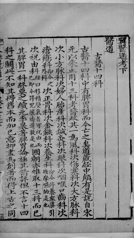 古今医统大全  3卷  终 封面