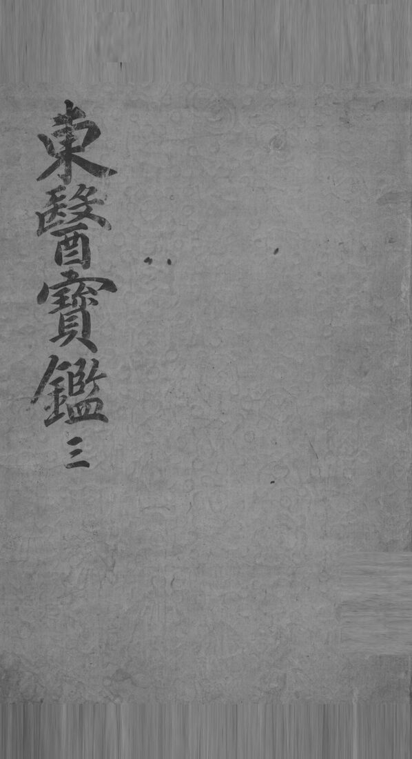 东医宝鉴  3 封面