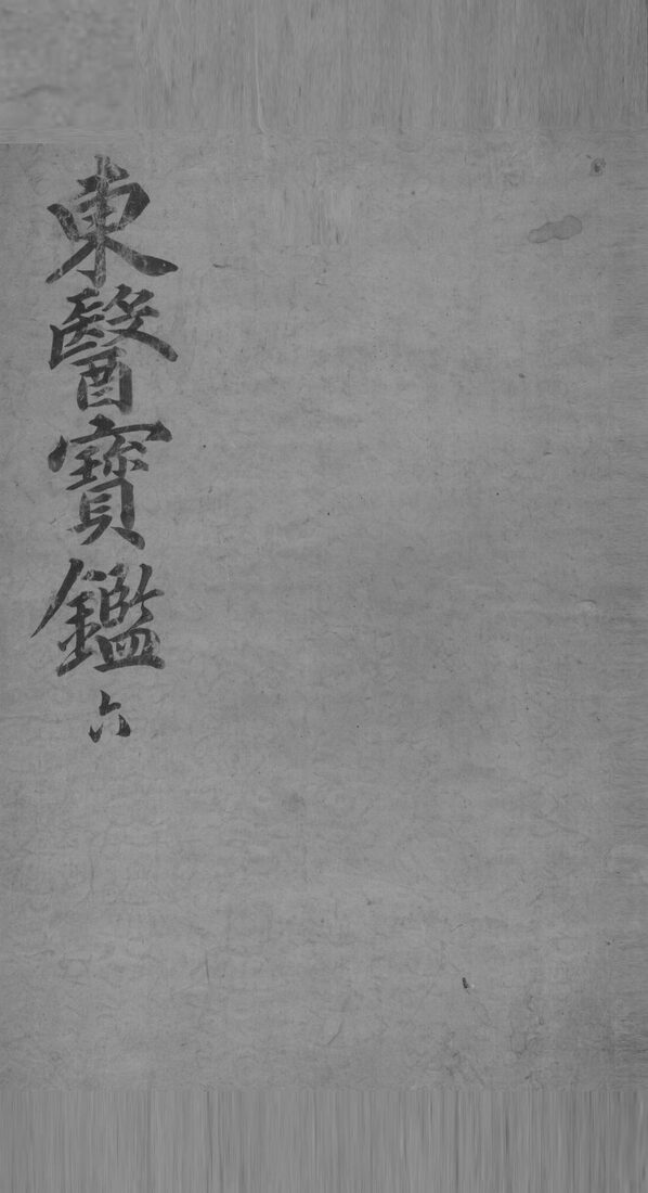 东医宝鉴  6 封面