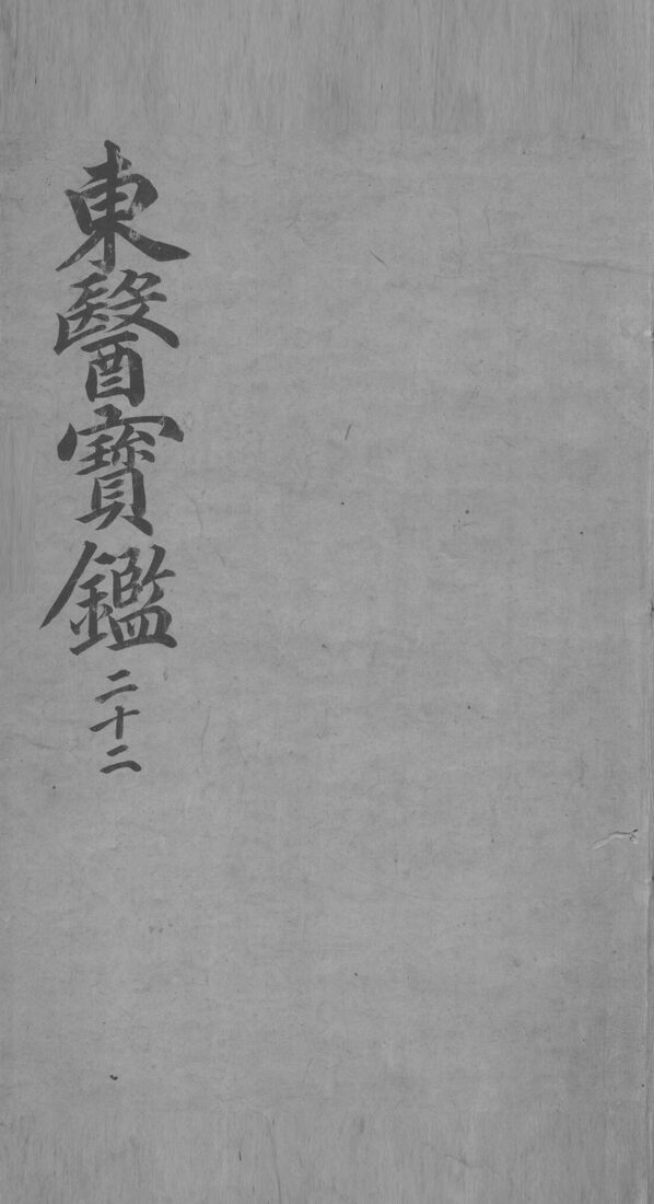 东医宝鉴  22 封面