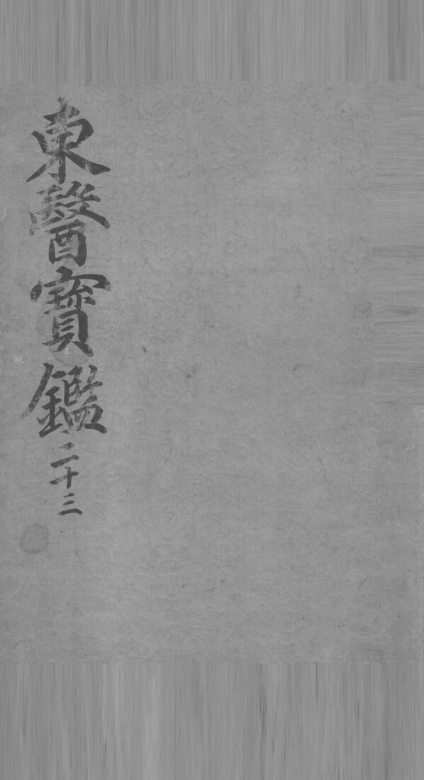 东医宝鉴  23 封面