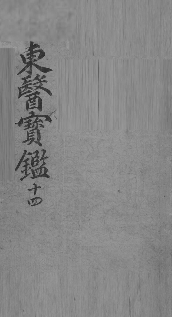 东医宝鉴  14 封面