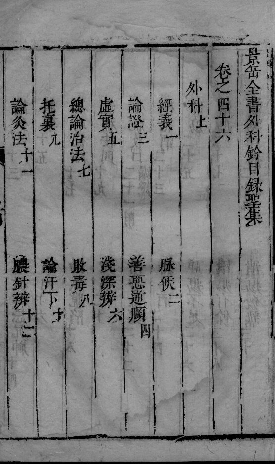 景岳全书  2  卷46 封面