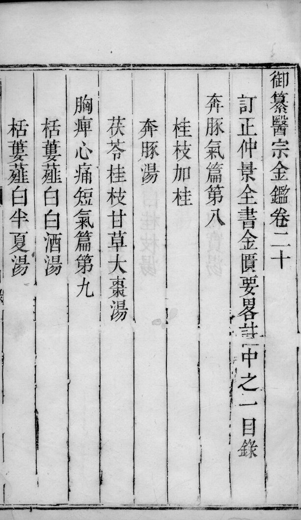 医宗金鉴  卷20 封面