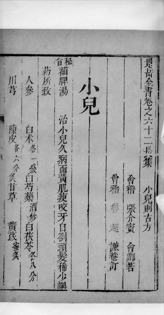 景岳全书  116 封面