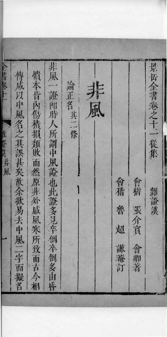 景岳全书  19 封面