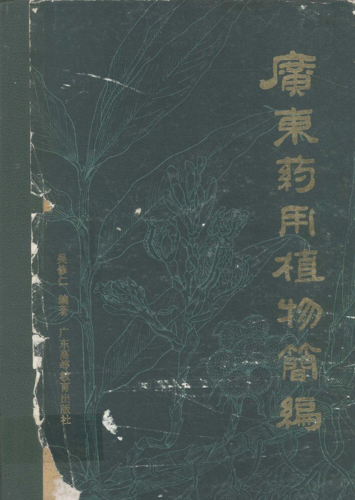 广东药用植物简编 封面