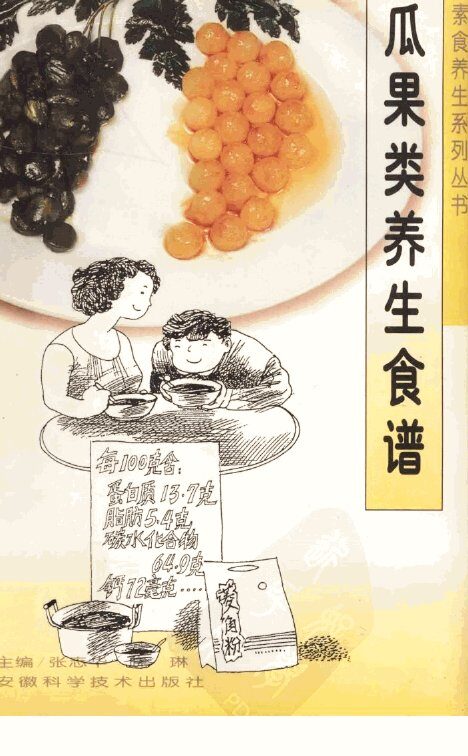 瓜果类养生食谱 封面