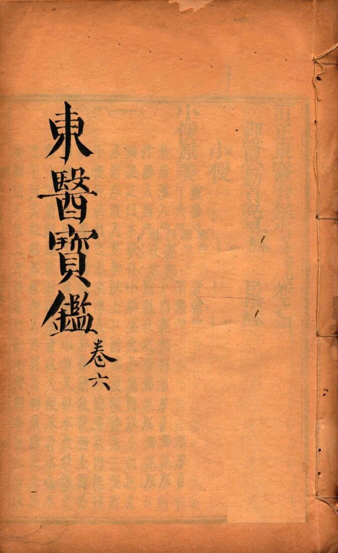 东医宝鉴  卷6 封面
