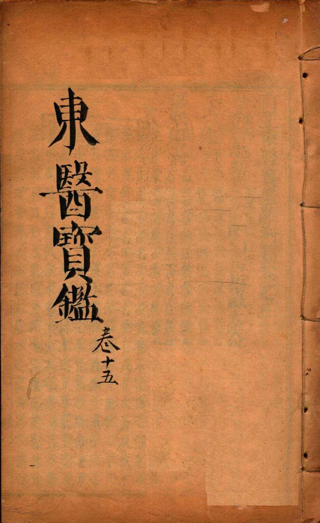 东医宝鉴  卷15 封面