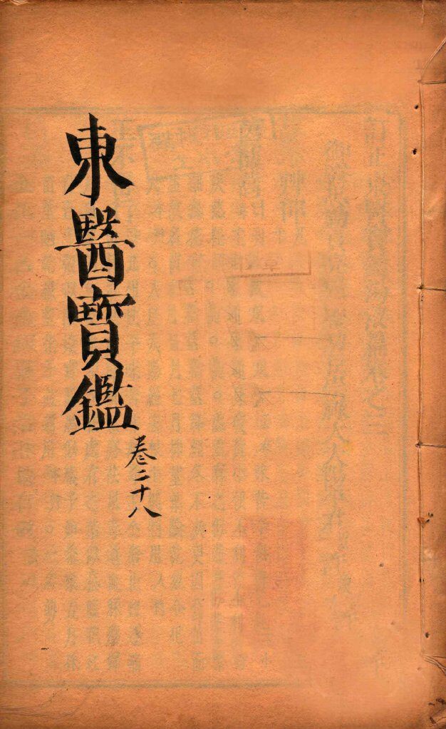 东医宝鉴  卷28 封面