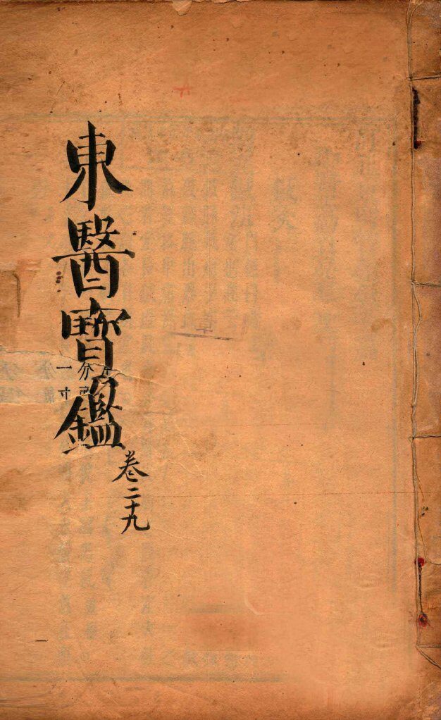 东医宝鉴  卷29 封面