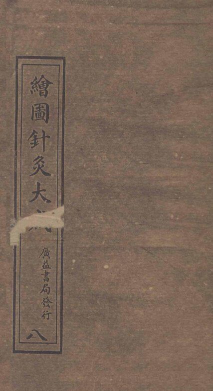 绘图针灸大成  卷8下-9上 封面