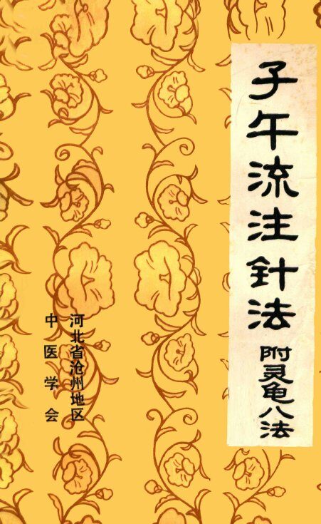 子午流注针法  附灵龟八法 封面