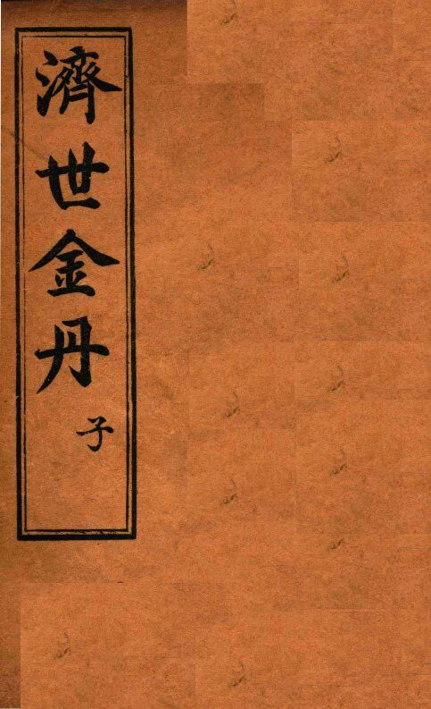 孚佑帝君  济世金丹  子 封面