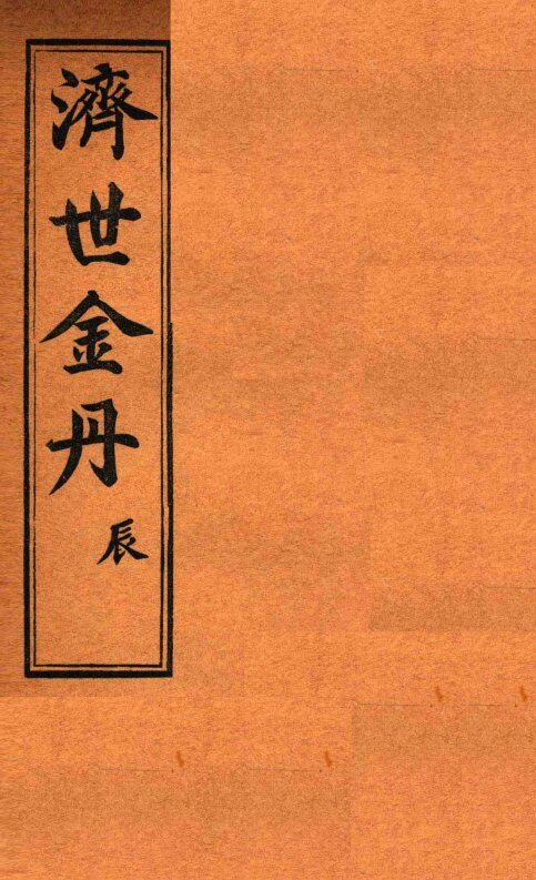 孚佑帝君  济世金丹  辰 封面