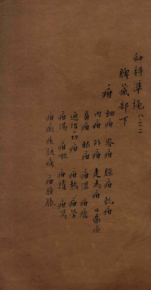 幼科证治准绳集  卷8  2 封面