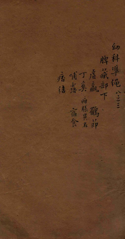 幼科证治准绳集  卷8  3 封面
