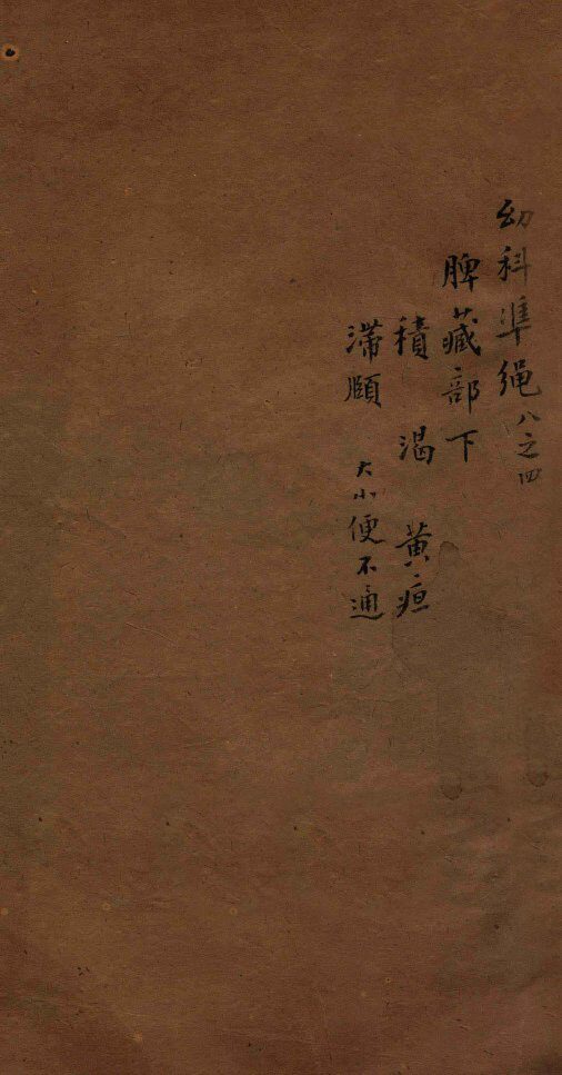 幼科证治准绳集  卷8  4 封面
