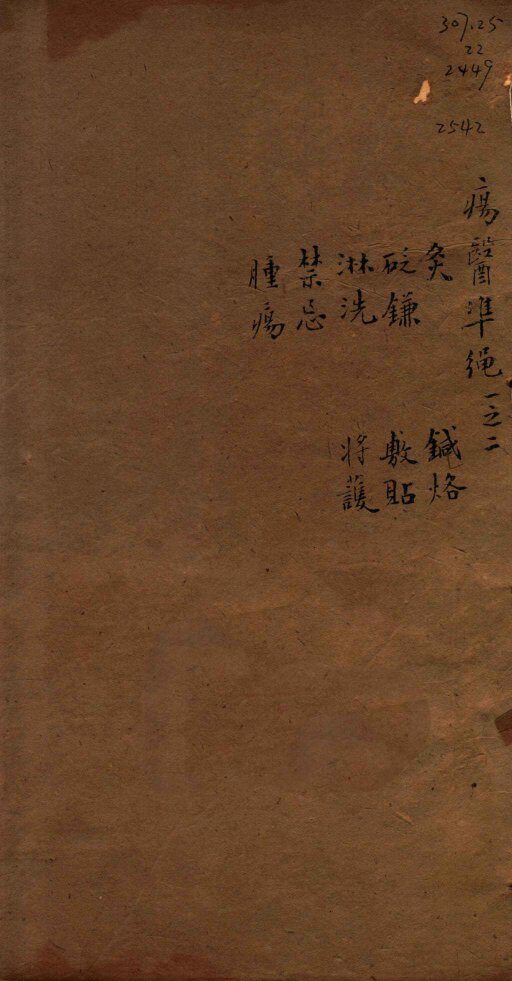 痬医准绳  卷1  2 封面