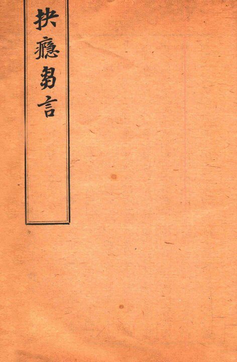 杜子良医书四种  抉瘾匈言 封面