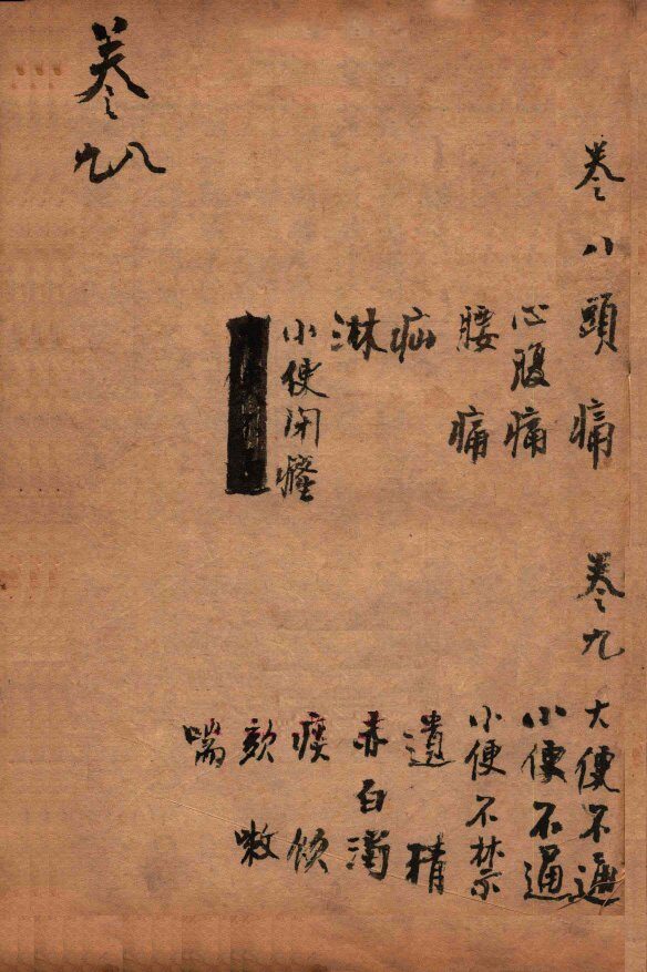 医宗必读  卷8-9 封面