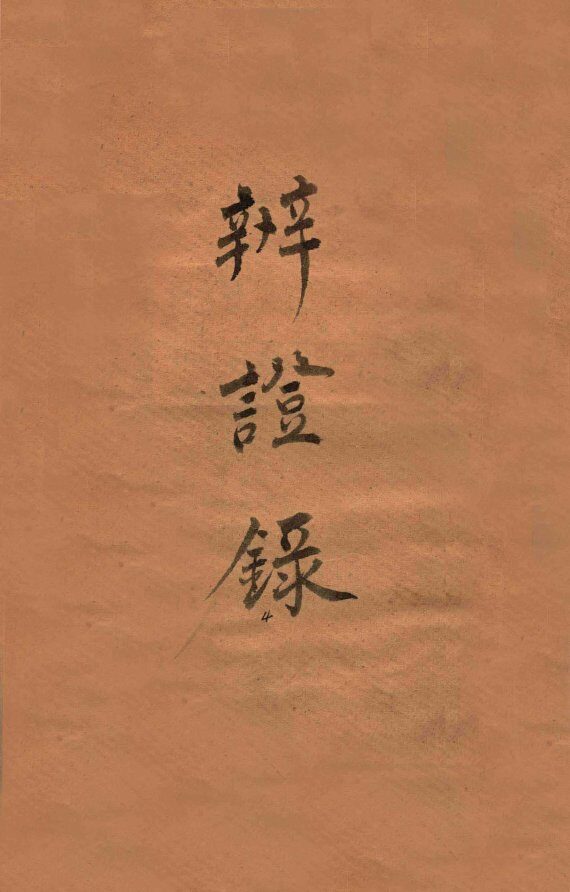 辨证录  卷10 封面