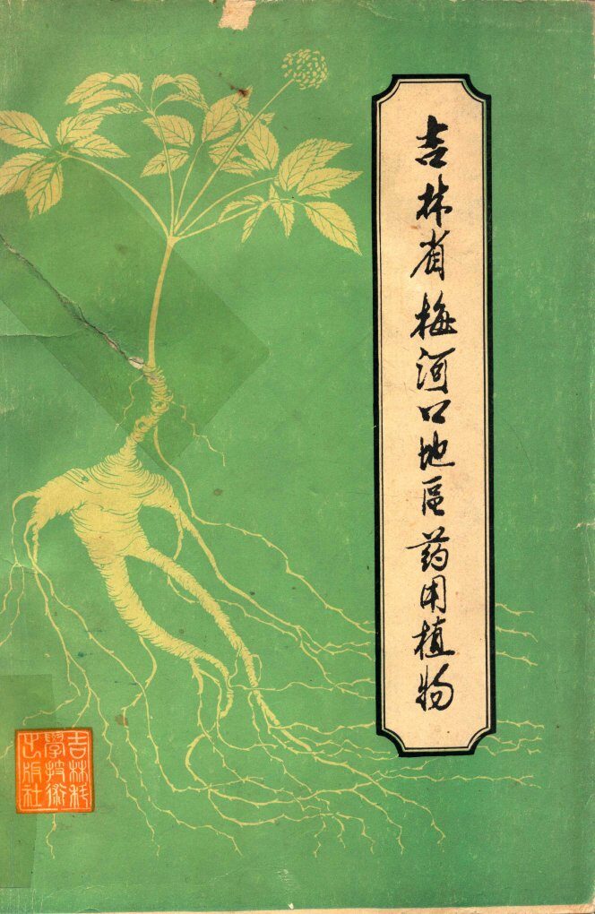 吉林省梅河口地区药用植物 封面