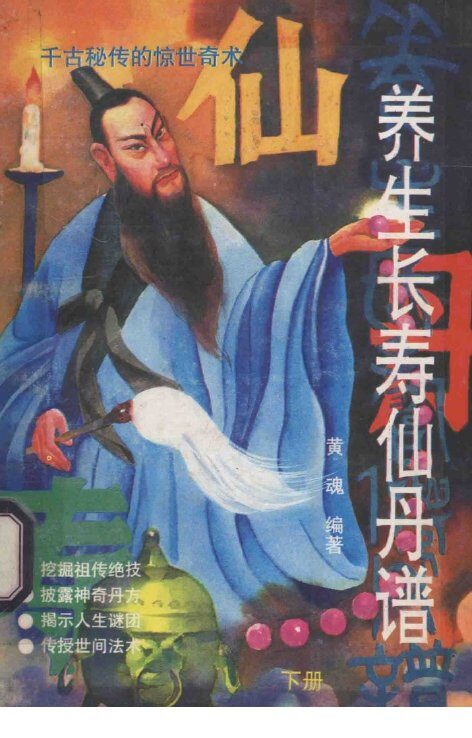 养生长寿仙丹谱  长篇《祖传秘籍》系列之二 封面