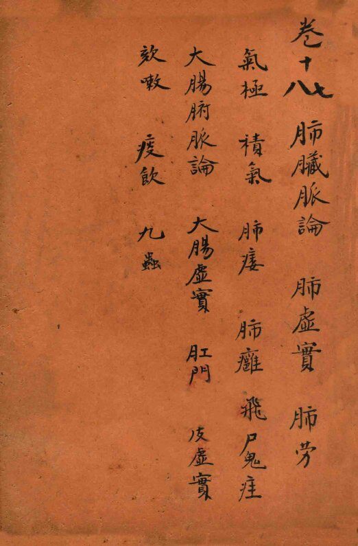 孙真人备急千金要方  卷17-18 封面