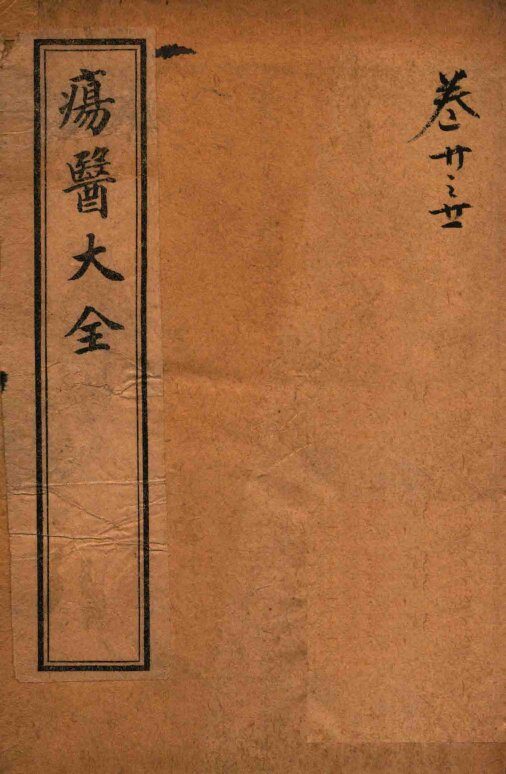 疡医大全  卷20-21 封面