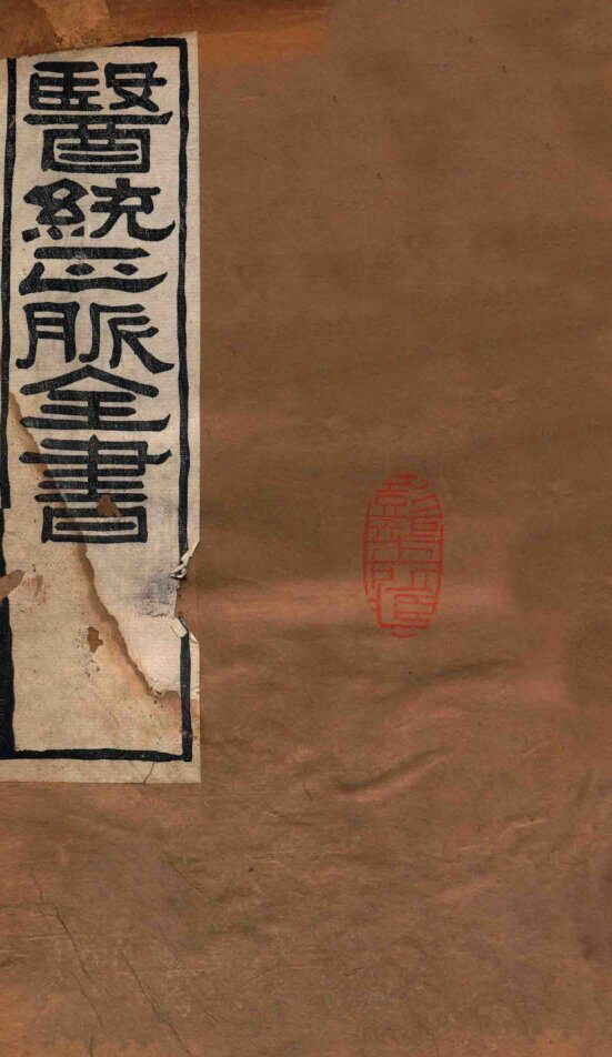 医统正脉全书  外科精义  68  卷上 封面